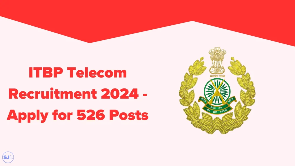 ITBP Telecom Recruitment 2024