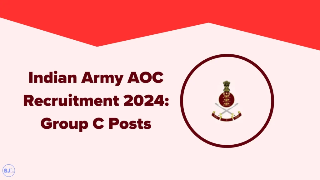 Indian Army AOC Recruitment 2024: Group C Posts