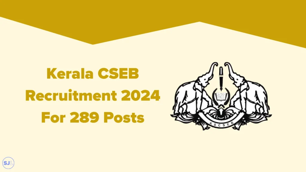 Kerala CSEB Recruitment 2024