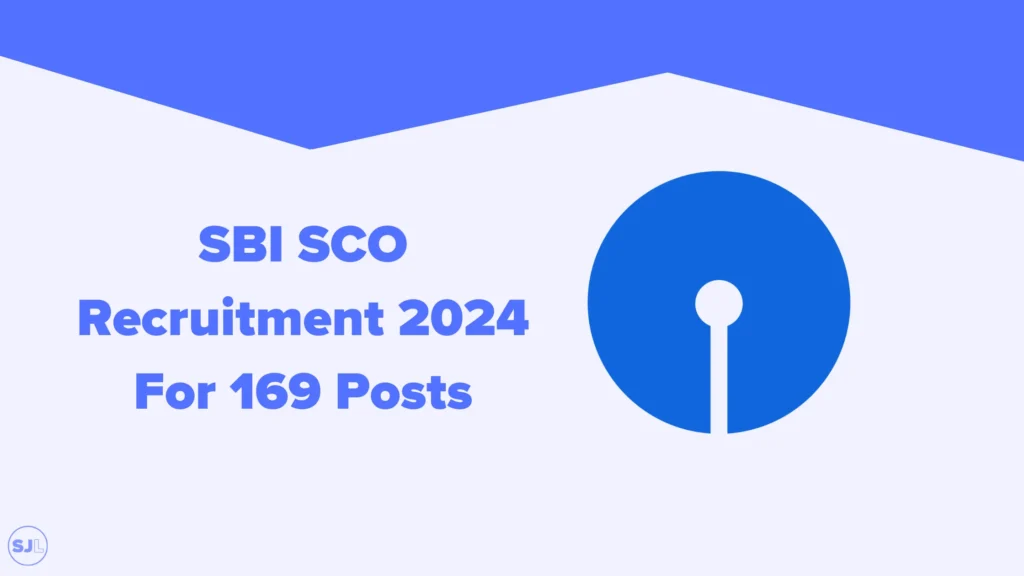 SBI SCO Recruitment 2024