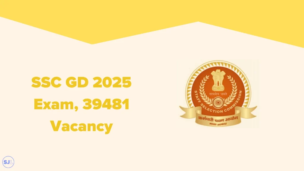 SSC GD 2025 Notification