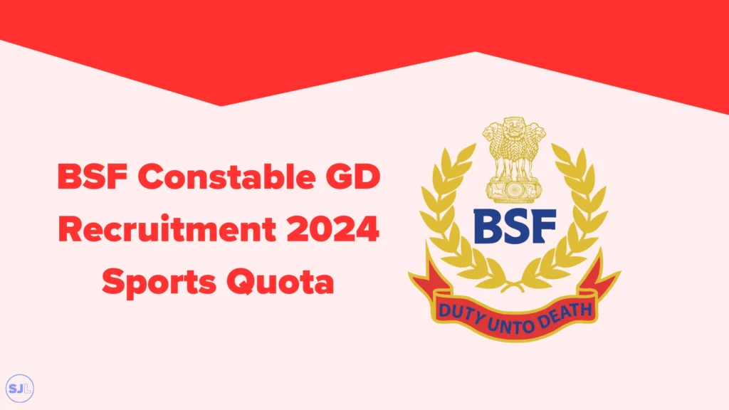 BSF Constable GD Recruitment 2024
