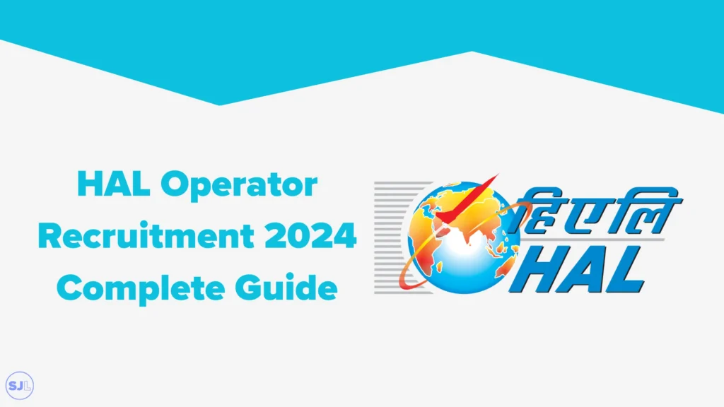 HAL Operator Recruitment 2024