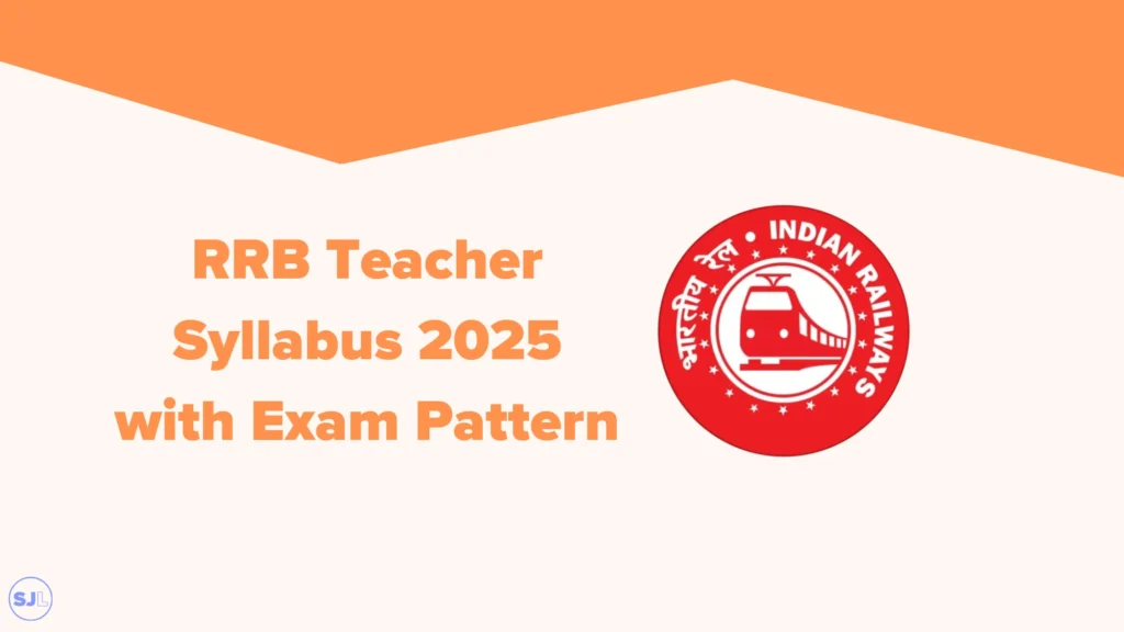 RRB Teacher Syllabus 2025