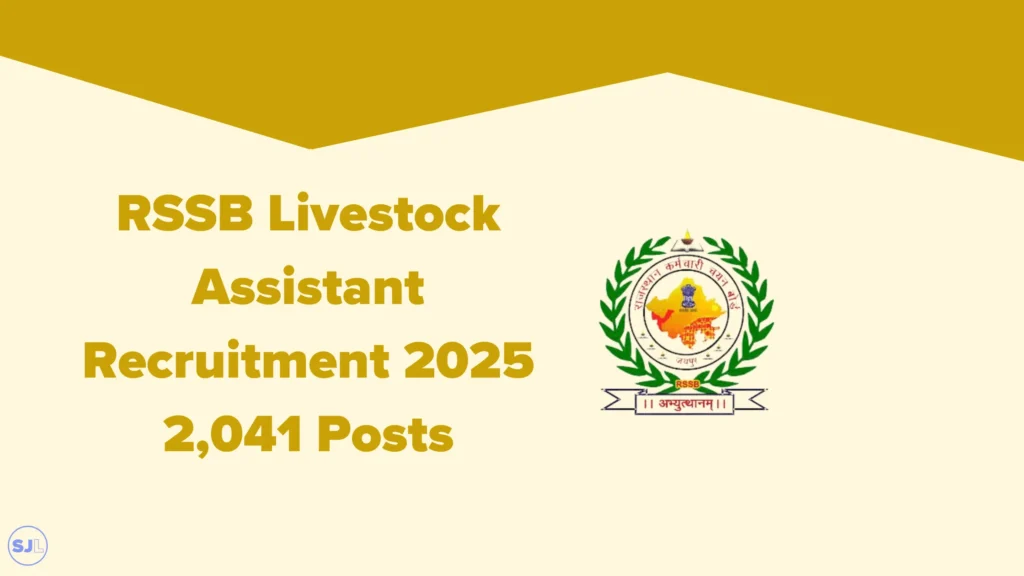 RSSB Livestock Assistant Recruitment 2025