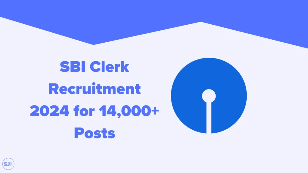 SBI Clerk Recruitment 2024