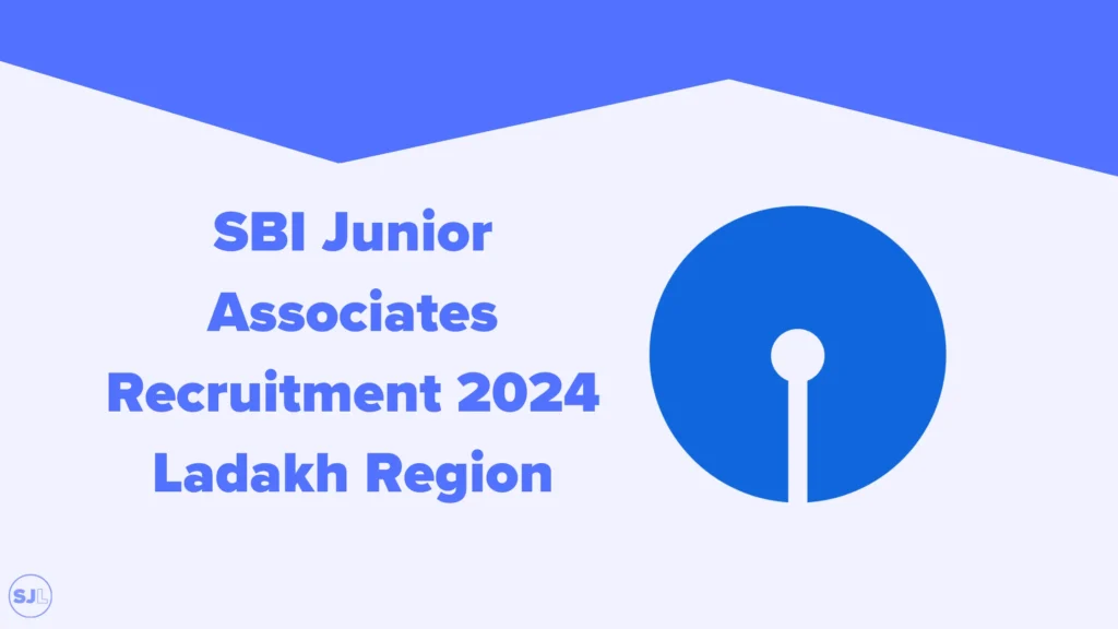 SBI Junior Associates Recruitment 2024