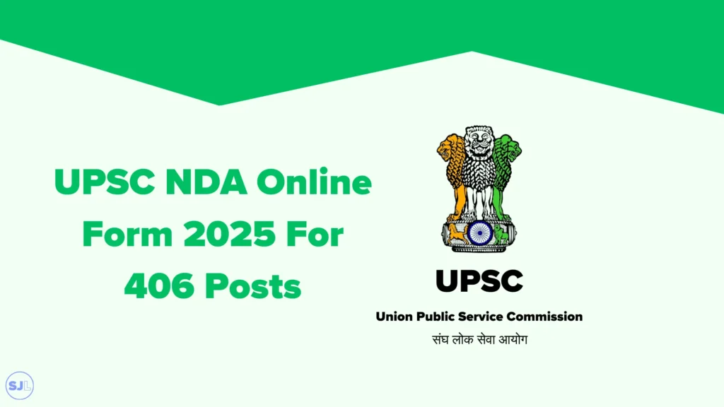 UPSC NDA Online Form 2025